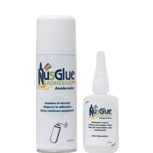 Kit Adhesivo Profesional: Cianoacrilato AV 50g + Activador 200ml